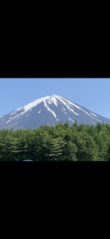 富士山がキレイでした